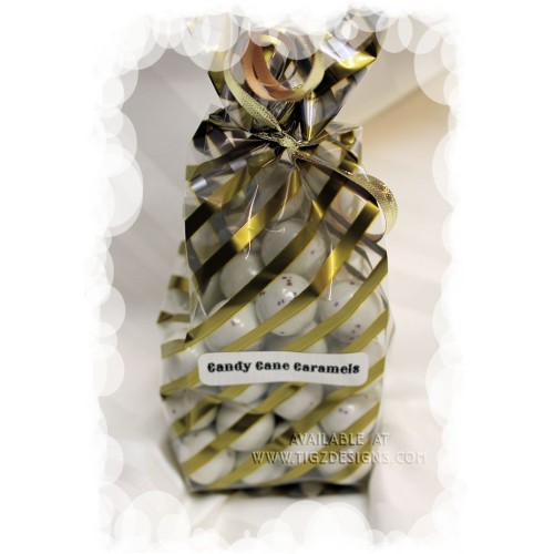 Candy Cane Caramels